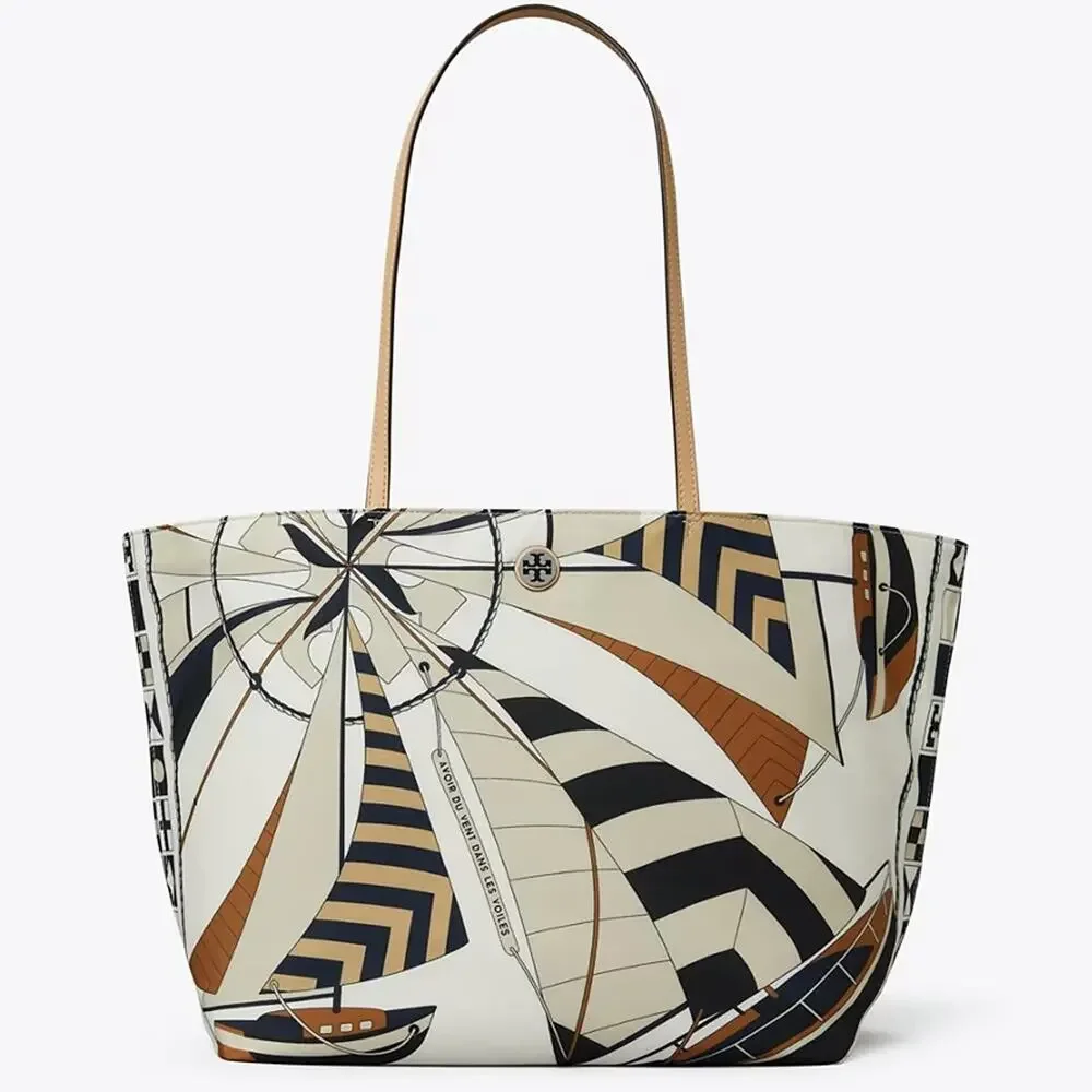 NEW‼️Tory Burch Nylon Printed Tote 180306